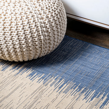Tavira Modern Strie' Indoor/outdoor Area Rug